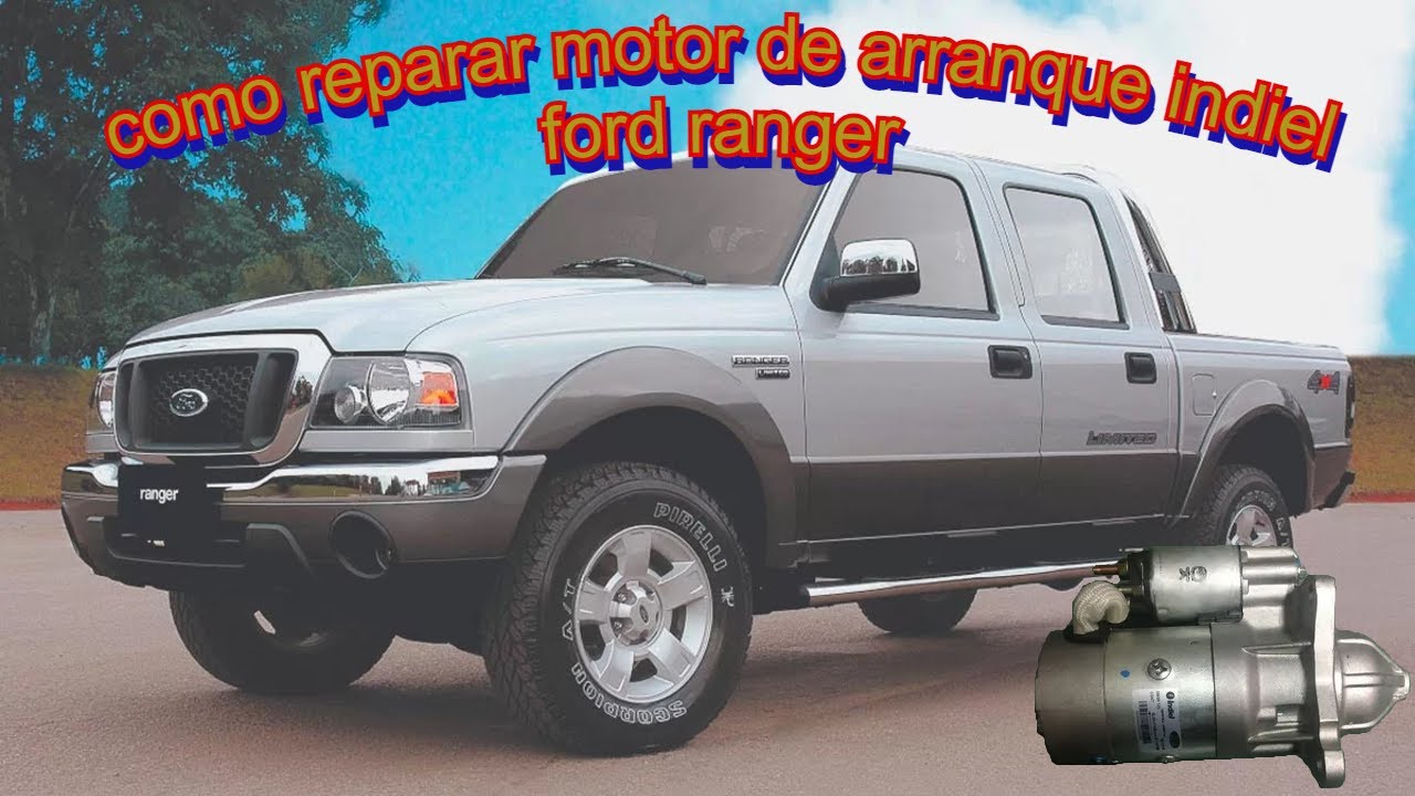 [PASO A PASO] como reparar arranque indiel ford ranger motor 2.8