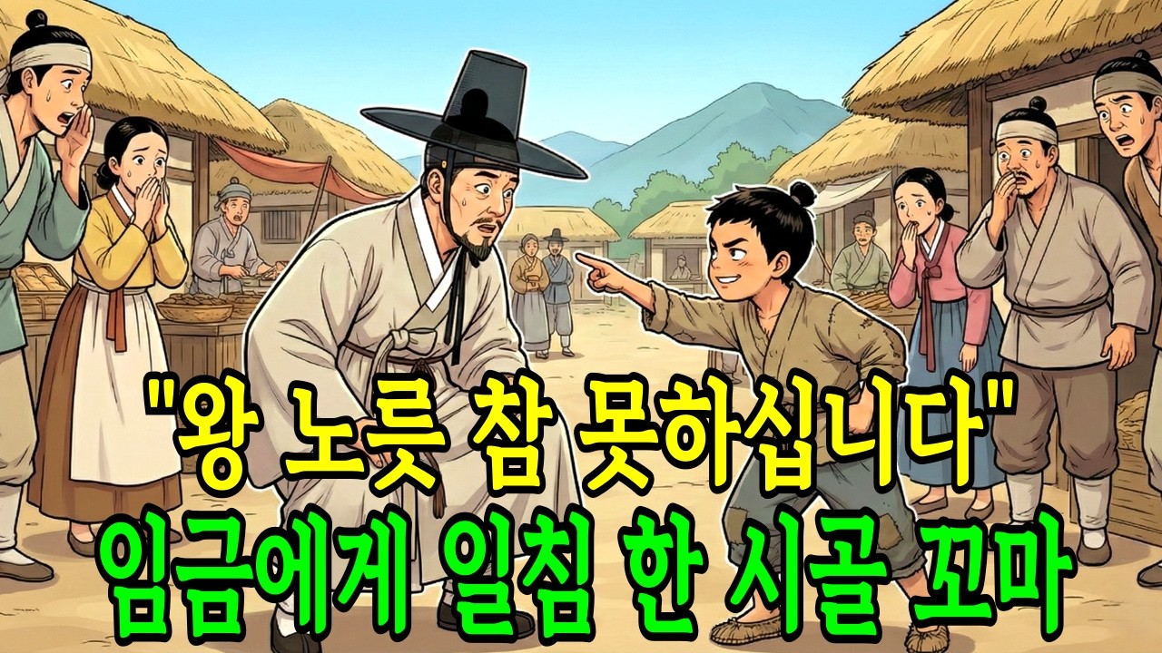 미복잠행 나온 임금에게 