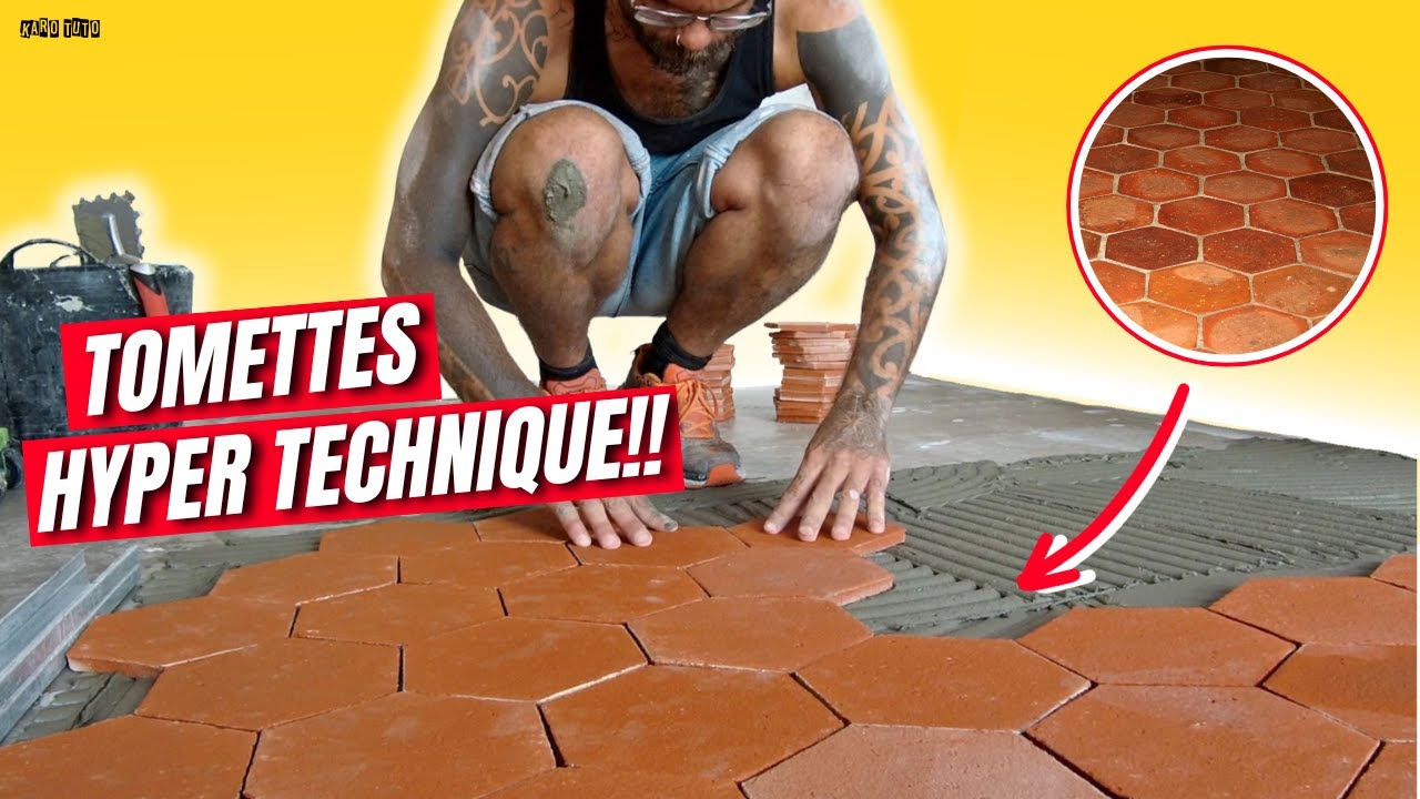 COMMENT POSER DES TOMETTES EN TERRES CUITES?