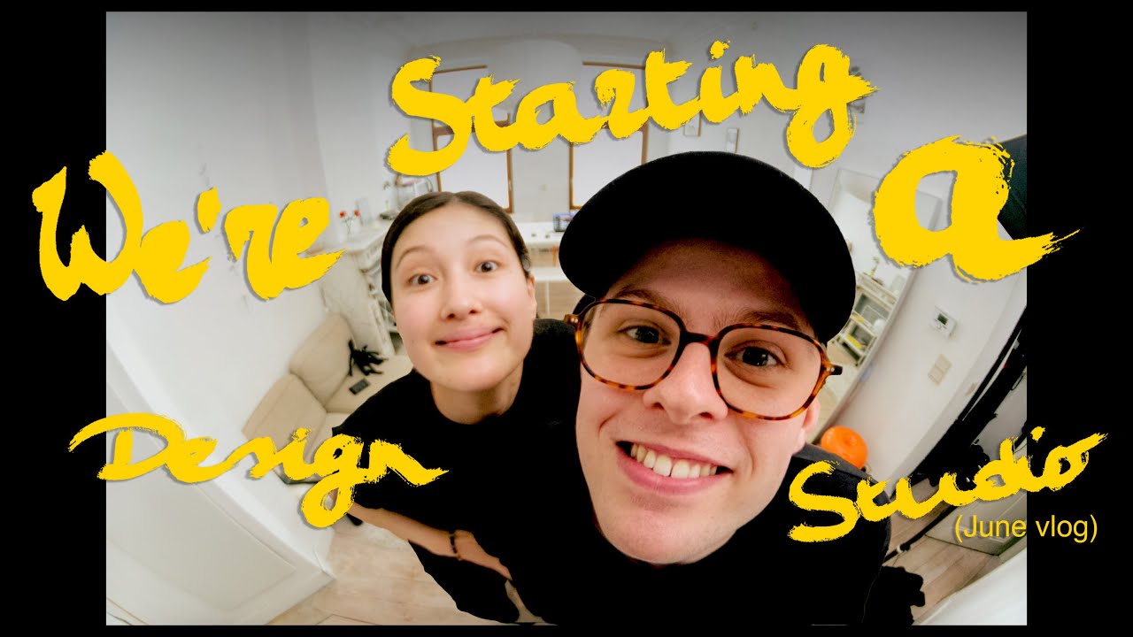 WE'RE STARTING A DESIGN STUDIO (A month of creative projects - June vlog)