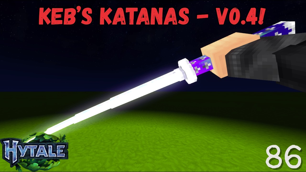 Hytale Mod Showcase: Keb's Katanas - V0.4!