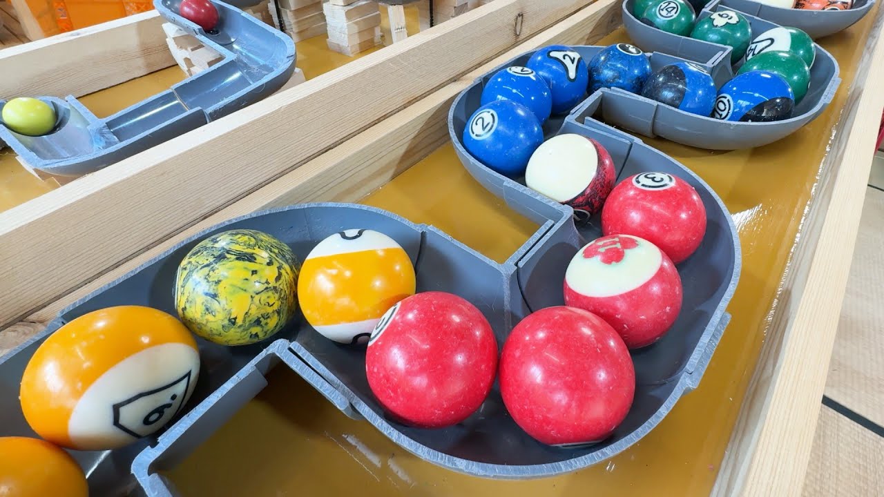 7 fun marble run courses. Enjoy a variety of handmade gimmicks. Vol. 15 #ASMR
