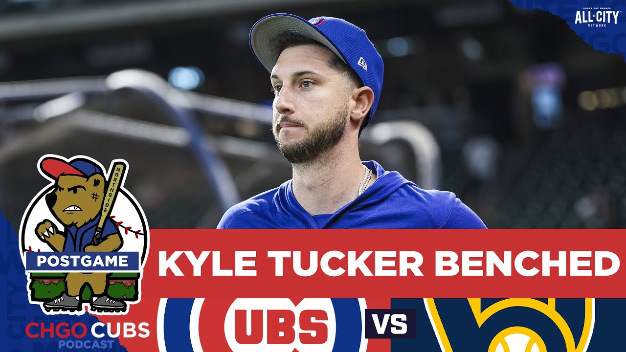 Kyle Tucker Benched + Cubs vs Brewers Rained Out at Wrigley Field | CHGO Cubs Podcast