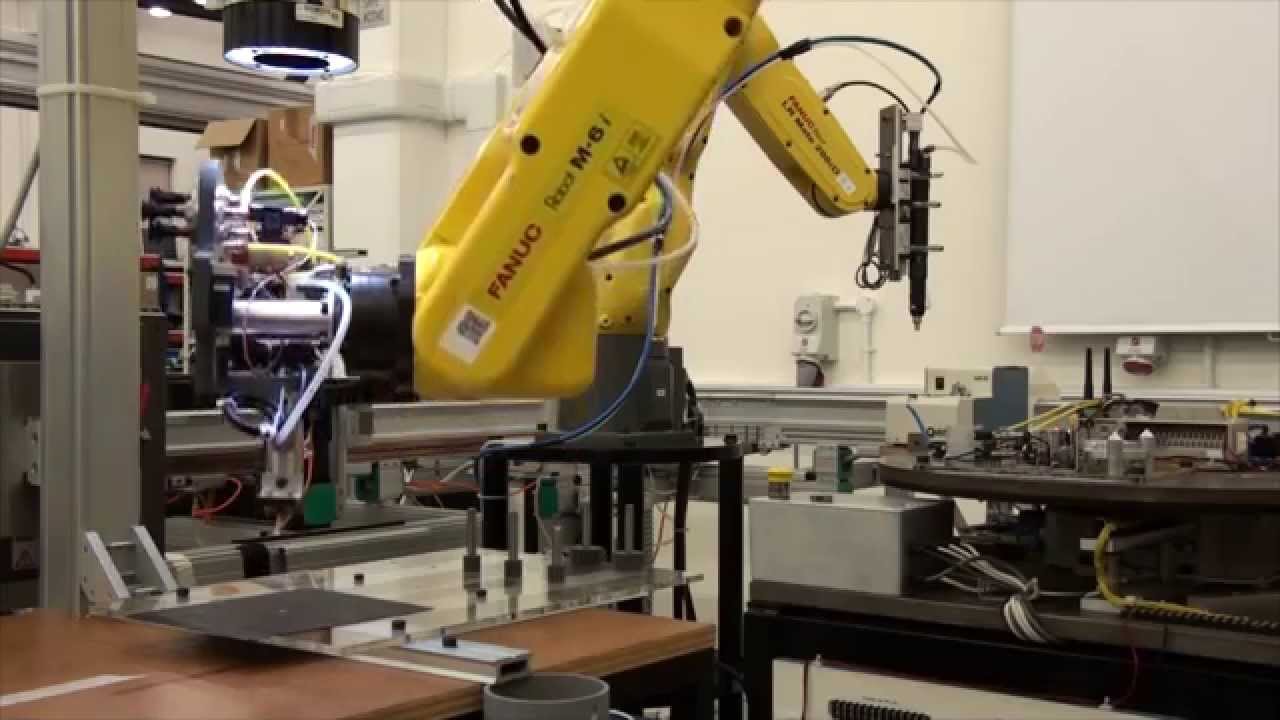 2014 Automation Laboratory Demo by Manufacturing Engineering Students, Institute for Manufacturing