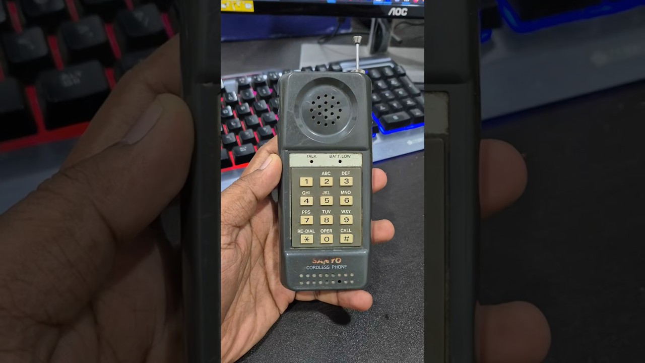Vintage Sanyo Cordless Phone 😍😍 #vintagephones #vcc #vccphones