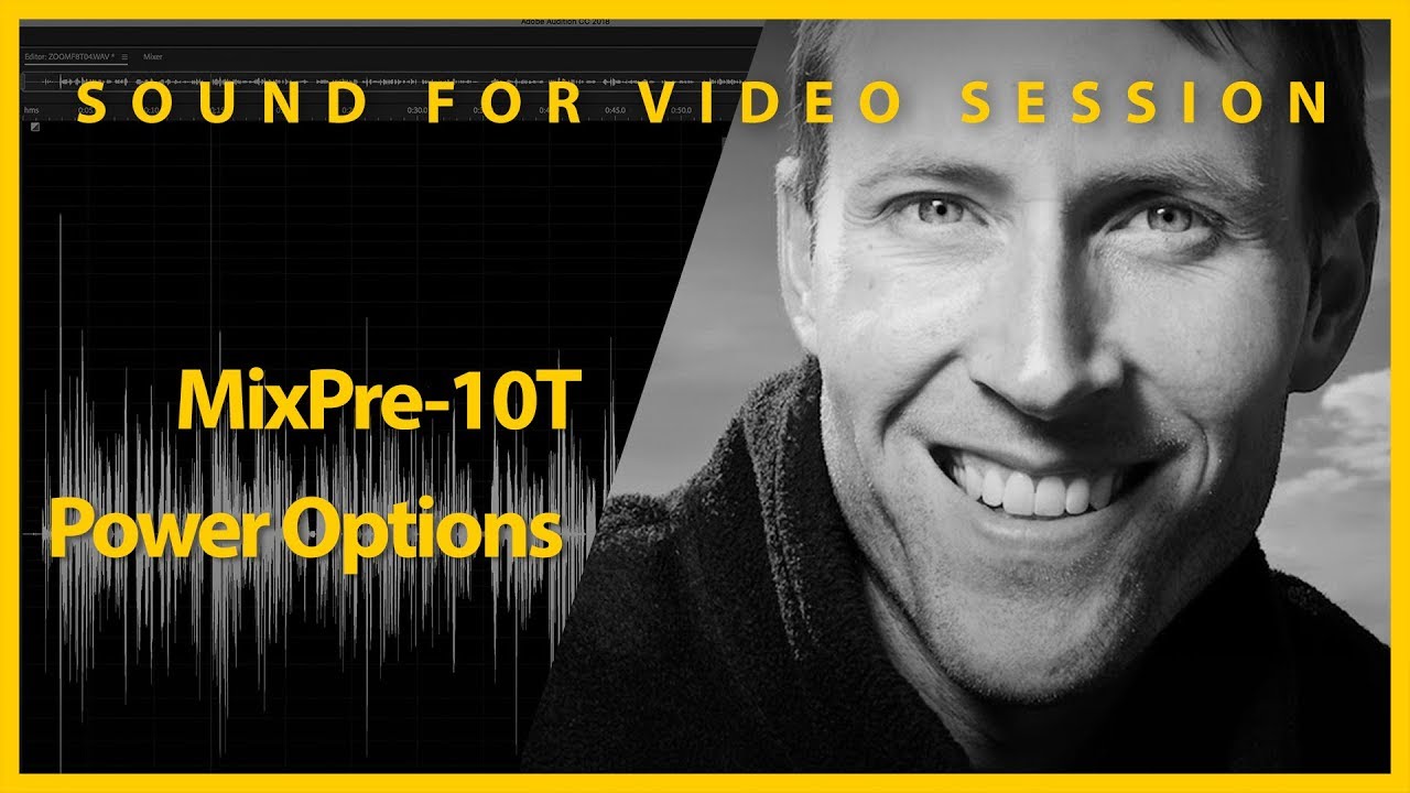 Sound for Video Session: MixPre 10T Power Options