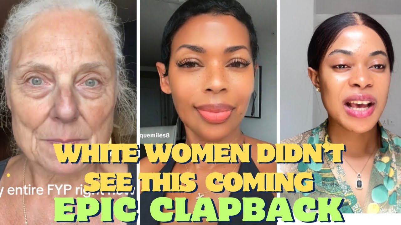 WHITE Woman Challenges BLACK Woman About Aging — The Clapback Is EPIC!