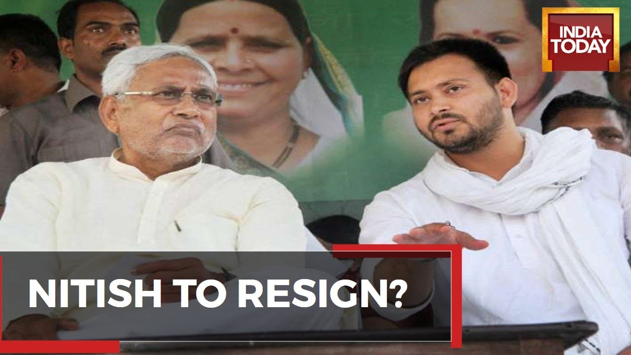 Bihar CM Nitish Kumar To Meet Governor, Likely To Team Up With Lalu Yadav's Son Tejashwi