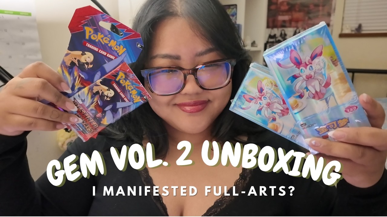 I manifested pokemon full-arts!!! | destined rivals + gem vol. 2 pack pack opening!