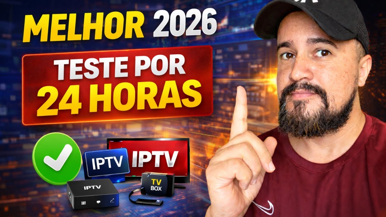 🚨 IPTV COM TESTE GRATIS - MELHOR IPTV 2026 - IPTV SEM MENSALIDADE