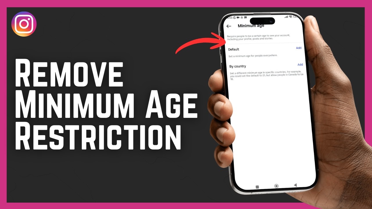How To Remove Minimum Age Restriction On Instagram - 2026 Updated