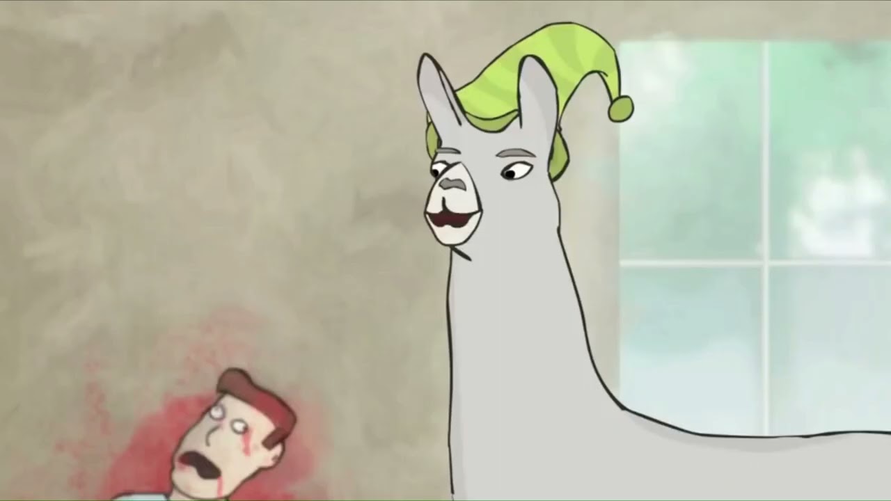 ''Lama's with hats 1''  THE NETHERLANDS edition (Lama's met hoedjes)