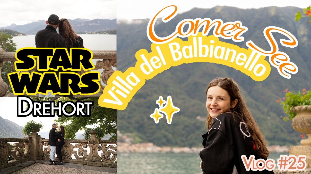 Villa del Balbianello am Comer See | Room Tour Airbnb in Mailand | Italien Roadtrip Tag 1 (Vlog #25)
