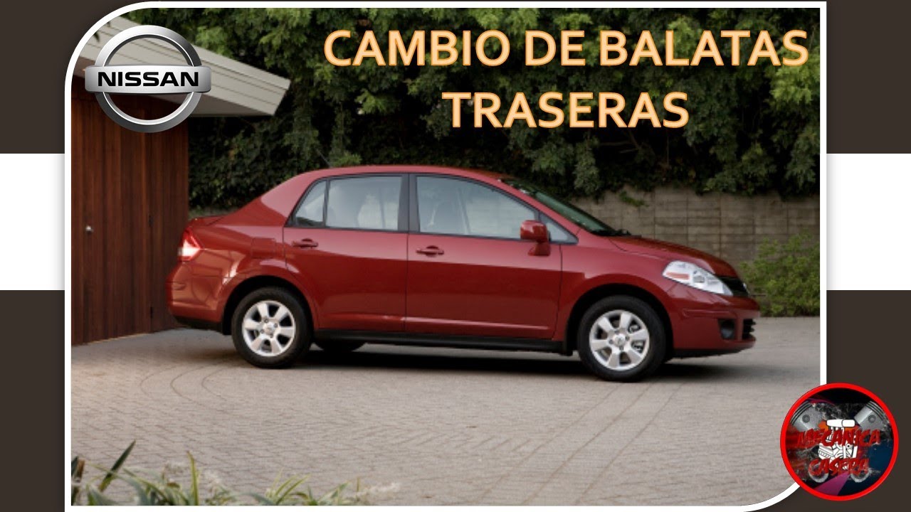 CAMBIO DE BALATAS TRASERAS EN TIIDA