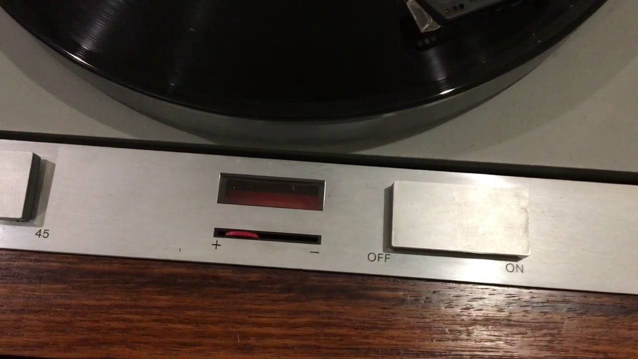 Sansui AU-101 and Thorens TD 125 mk II