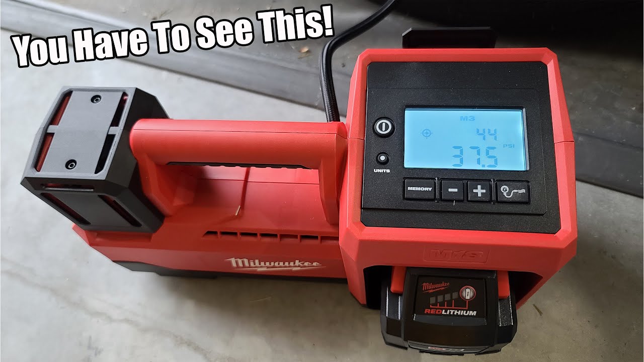 Milwaukee Tool M18 Inflator Testing & Review 2848-20