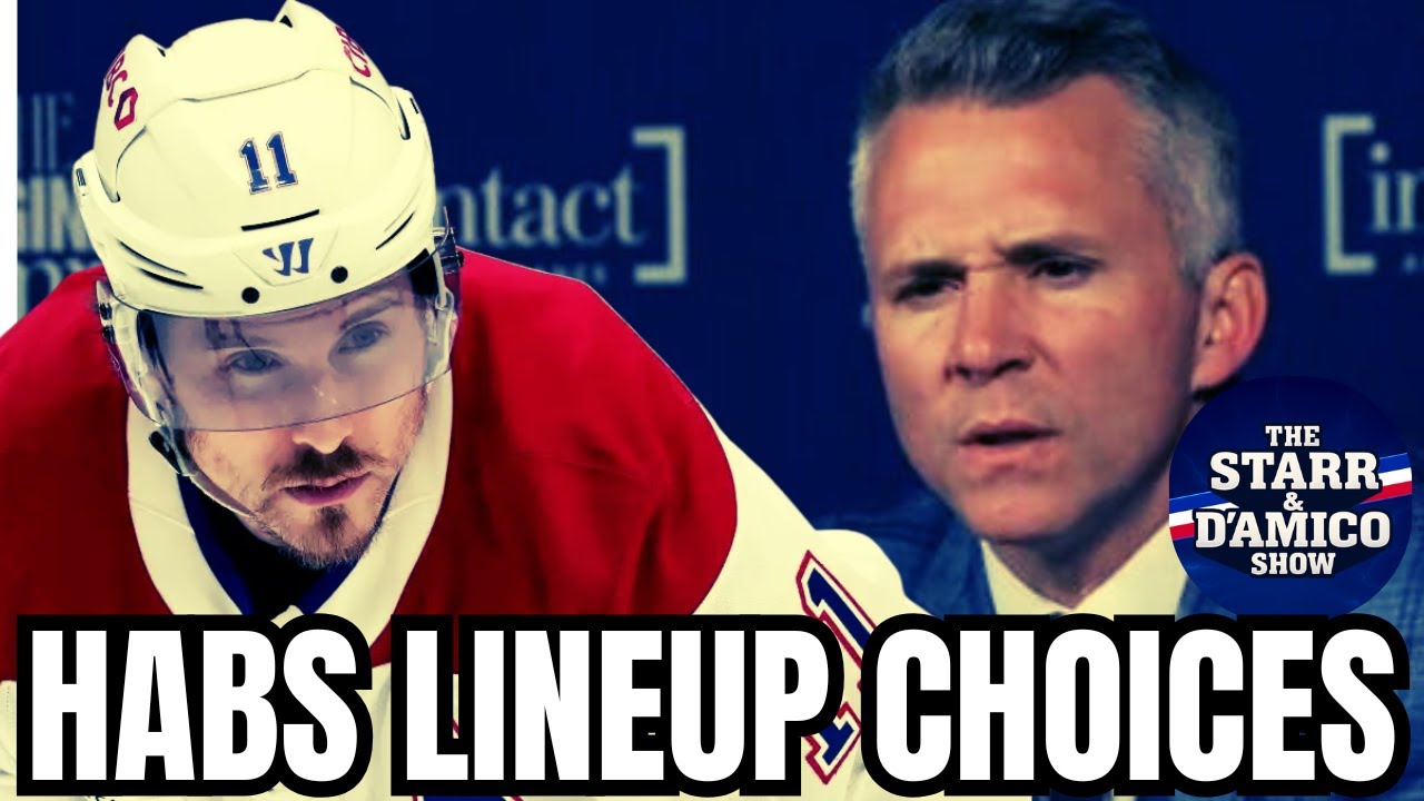 Habs Make TOUGH Decision...WHAT'S NEXT?! LIVE 10AM