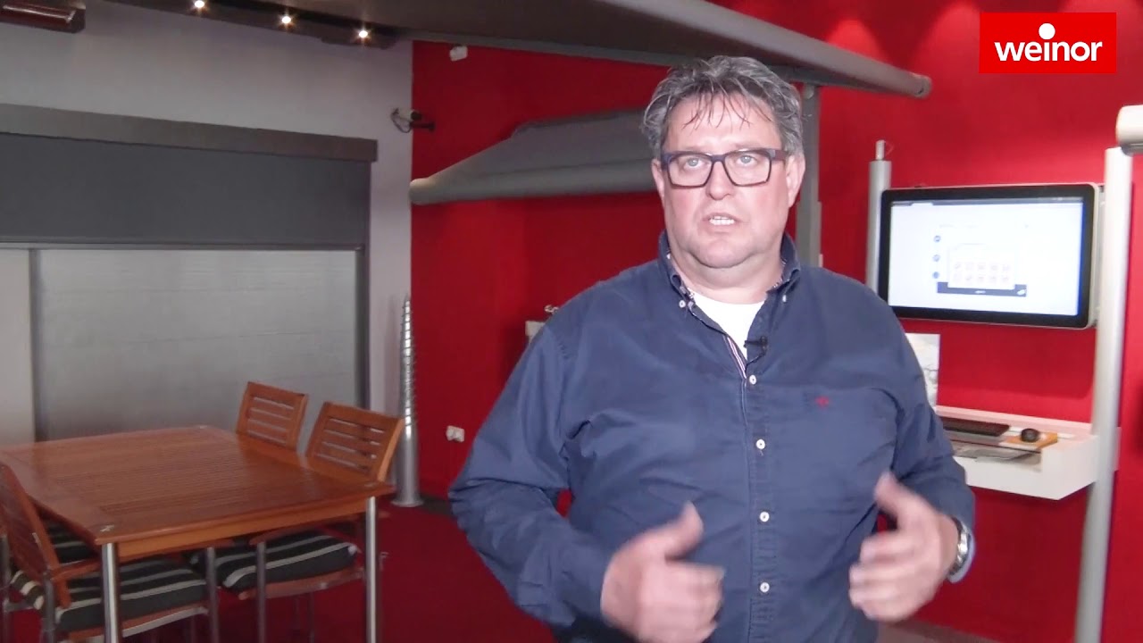 Knikarmschermen - Uitleg zonwering Weinor - Zonwering.nl