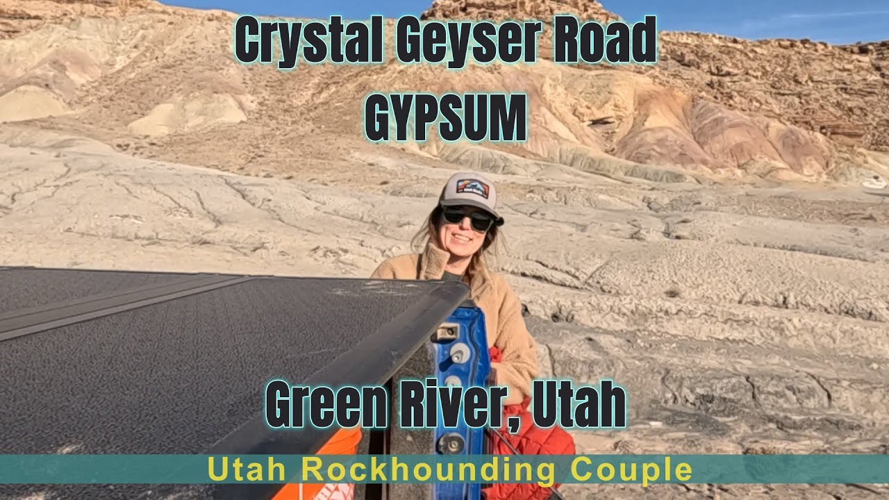 Crystal Geyser Road Gypsum Green River, Utah