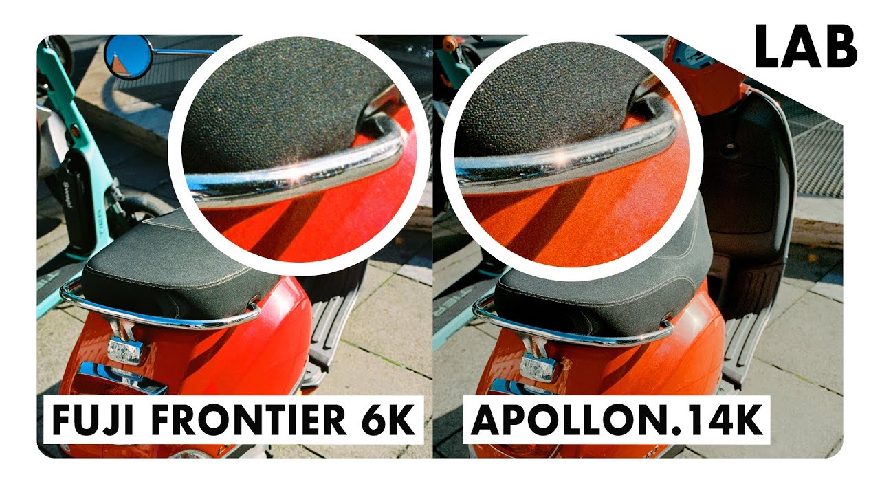 6K vs 14K RESOLUTION! | FILMSCANNER COMPARISON