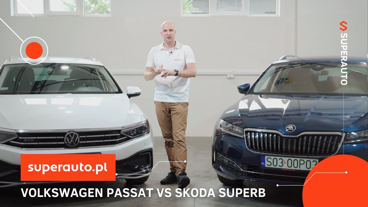 Volkswagen Passat B8 GTE 218KM FL vs. Skoda Superb FL Style 2.0 TDI 200KM  2021