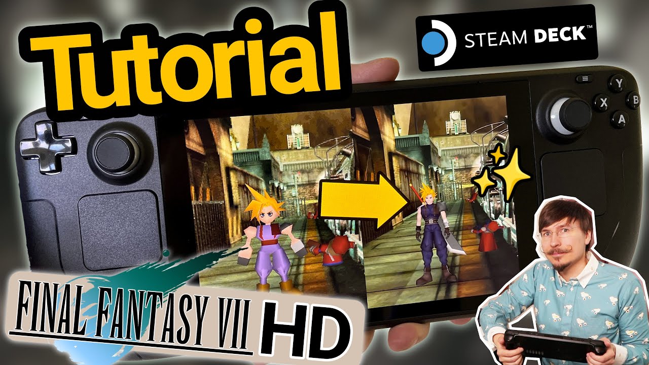 How to install Final Fantasy VII HD Mod on Steam Deck (FF7 Satsuki Yatoshi SYW Mod)