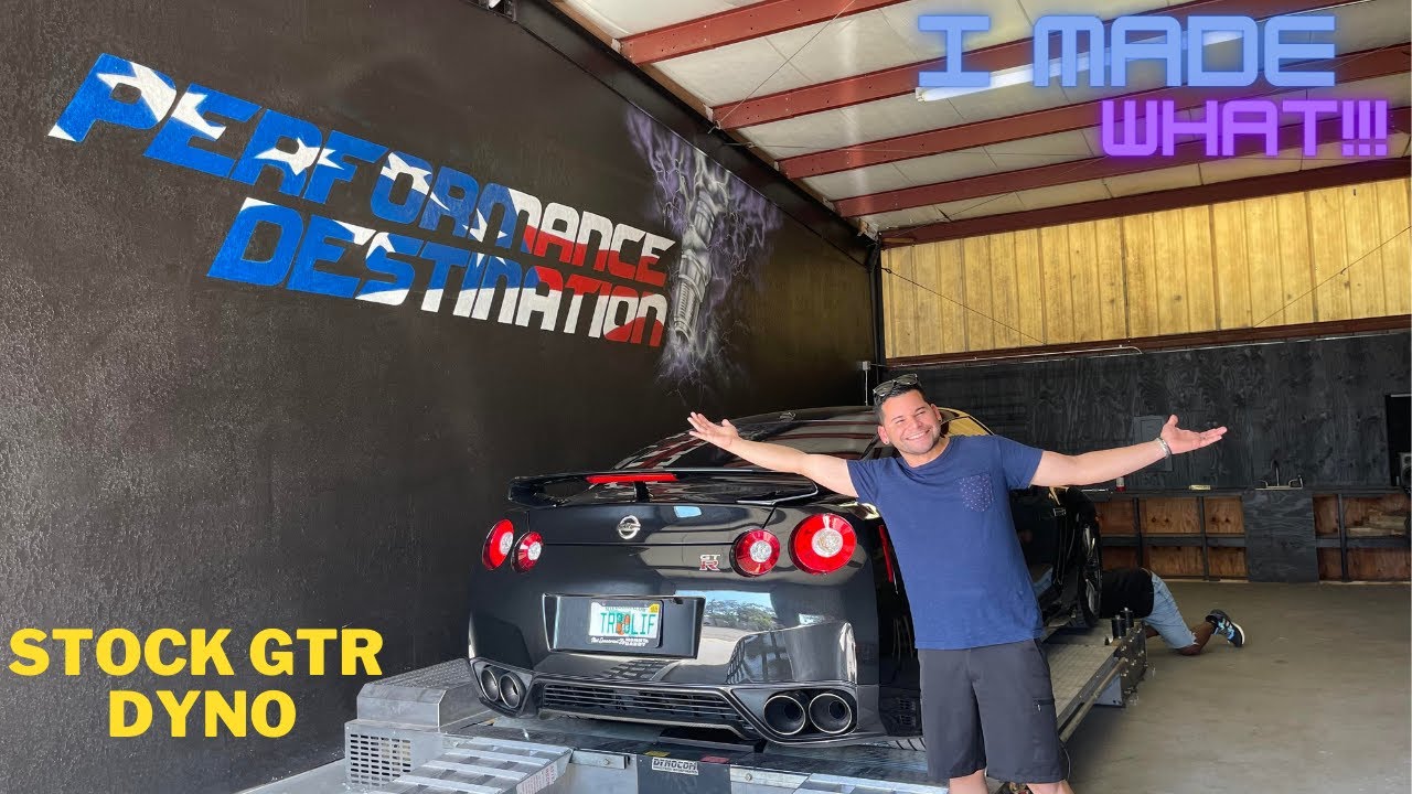 What does my stock Nissan Gtr dyno?? Driven By Brian