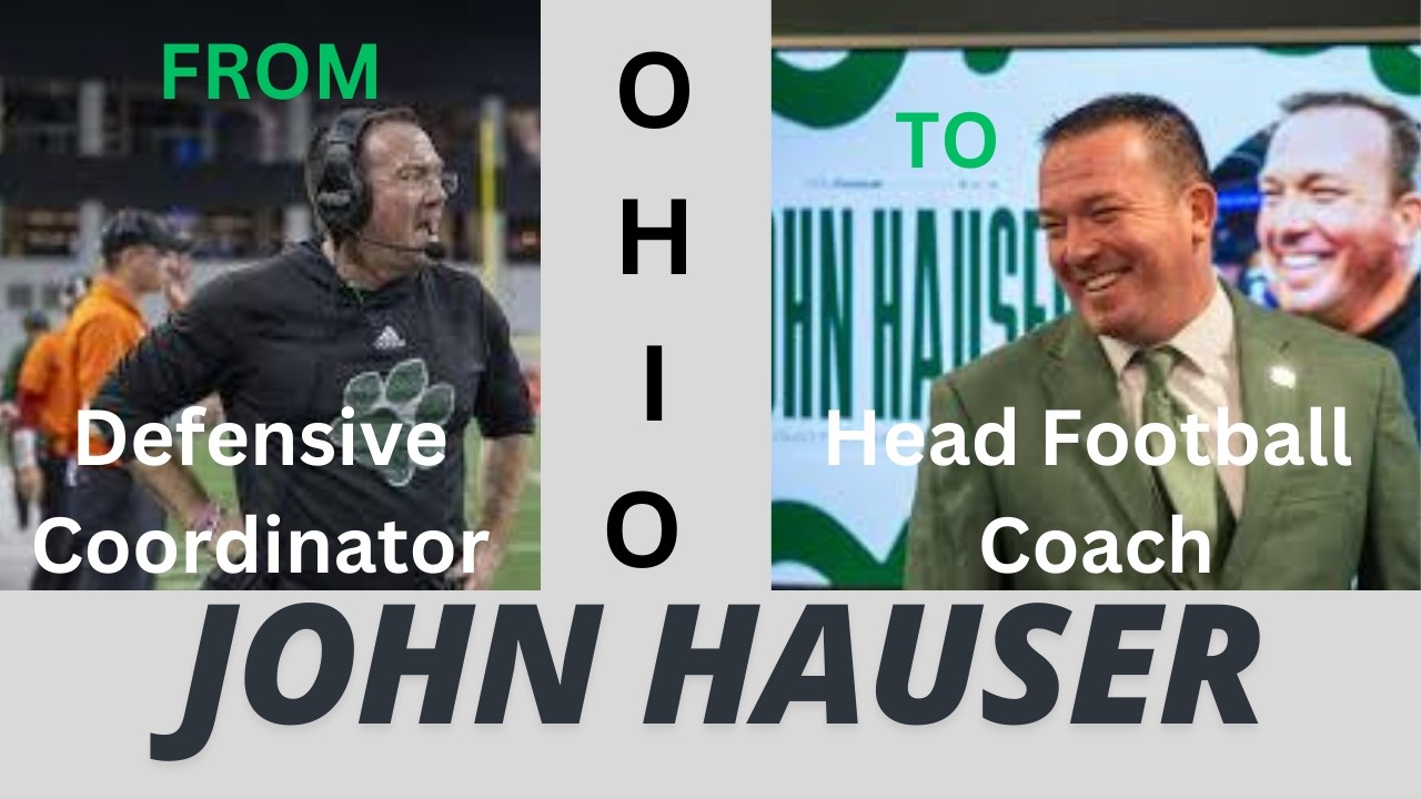 John Hauser Nmaed Head Football Coach at Ohio University