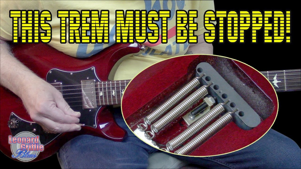 Rock solid tuning stability with a Trem Stopper!