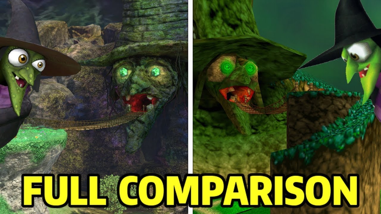 Spiral Mountain Full Comparison (N64 vs. Switch) - Super Smash Bros. Ultimate