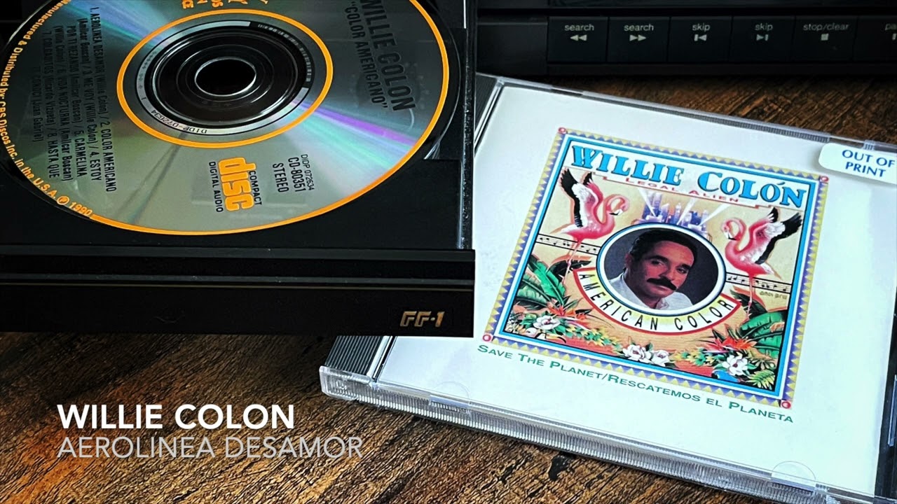 01. Aerolinea desamor - WILLIE COLON (Color Americano - 1990)