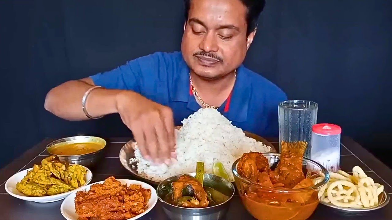 🥔Alu Rui Macher Jhol🐟, Lote Macher Ghonto🐟, Pui Sag Rui Macher Jhol🐟, Kochur Loti Sorse Bata🐟 Asmr🍽️