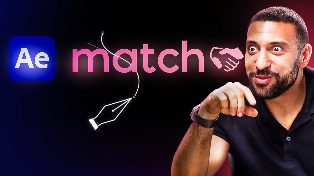 Learn Match logo animation ( tips and tricks )