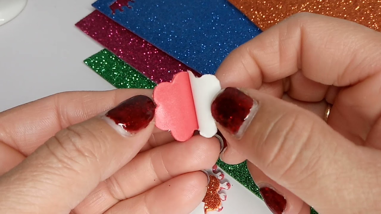 🐕🎀Como fazer aplique de Eva adesivado para Penteado Pet 🐕