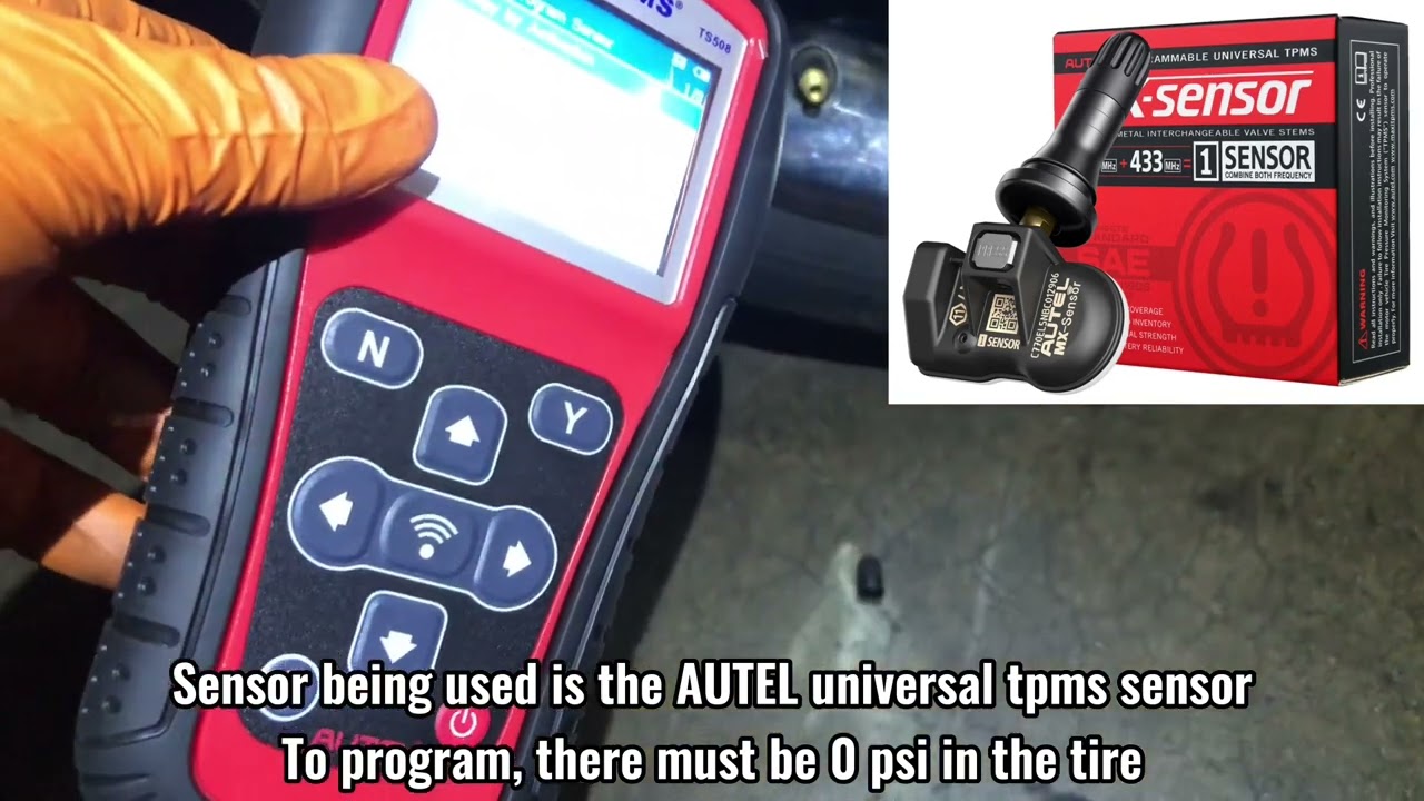 2021 Nissan NV200 TPMS light fix w/ INNOVA 5610 & AUTEL TS508
