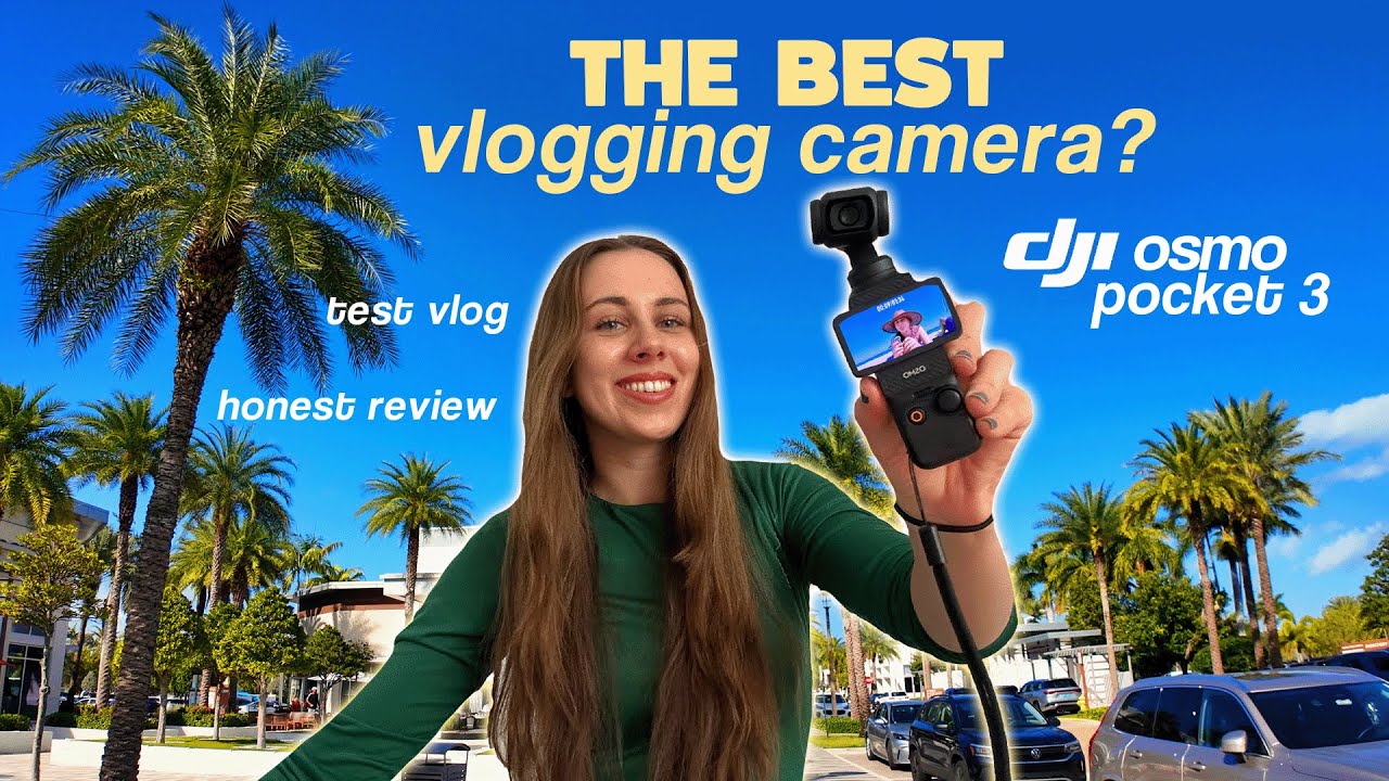 Is the DJI Osmo Pocket 3 the BEST Vlogging Camera of 2025? 📸  honest review, test vlog + features