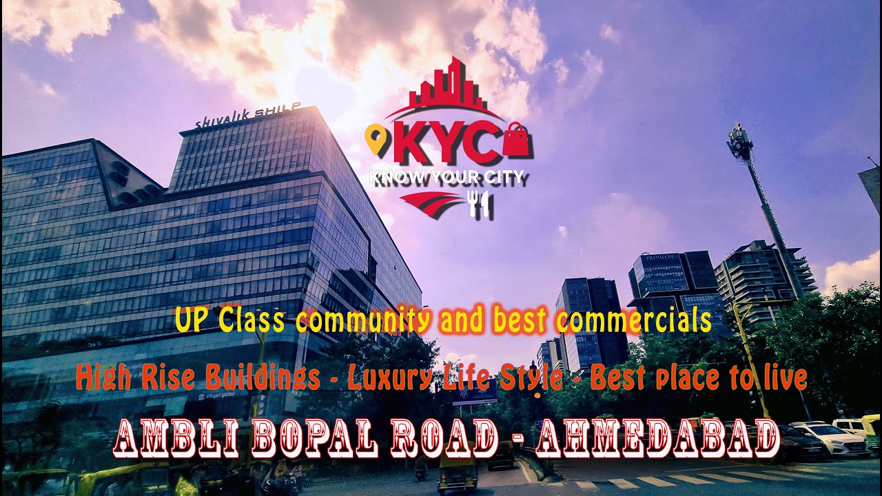 Ambli Bopal Road Tour Ahmedabad | Evolving Development, Residentials & Lifestyle 2025 🚗✨ #citydrive