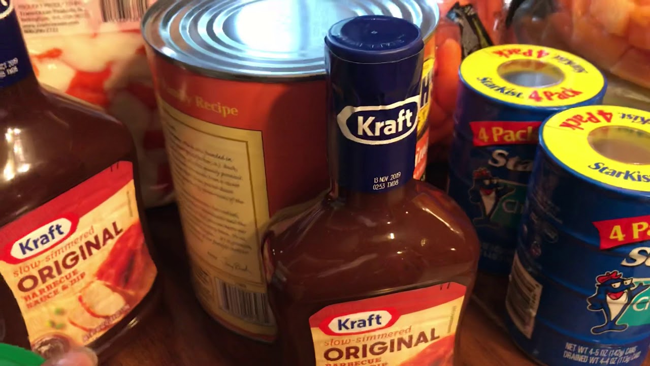 Baby shower food haul