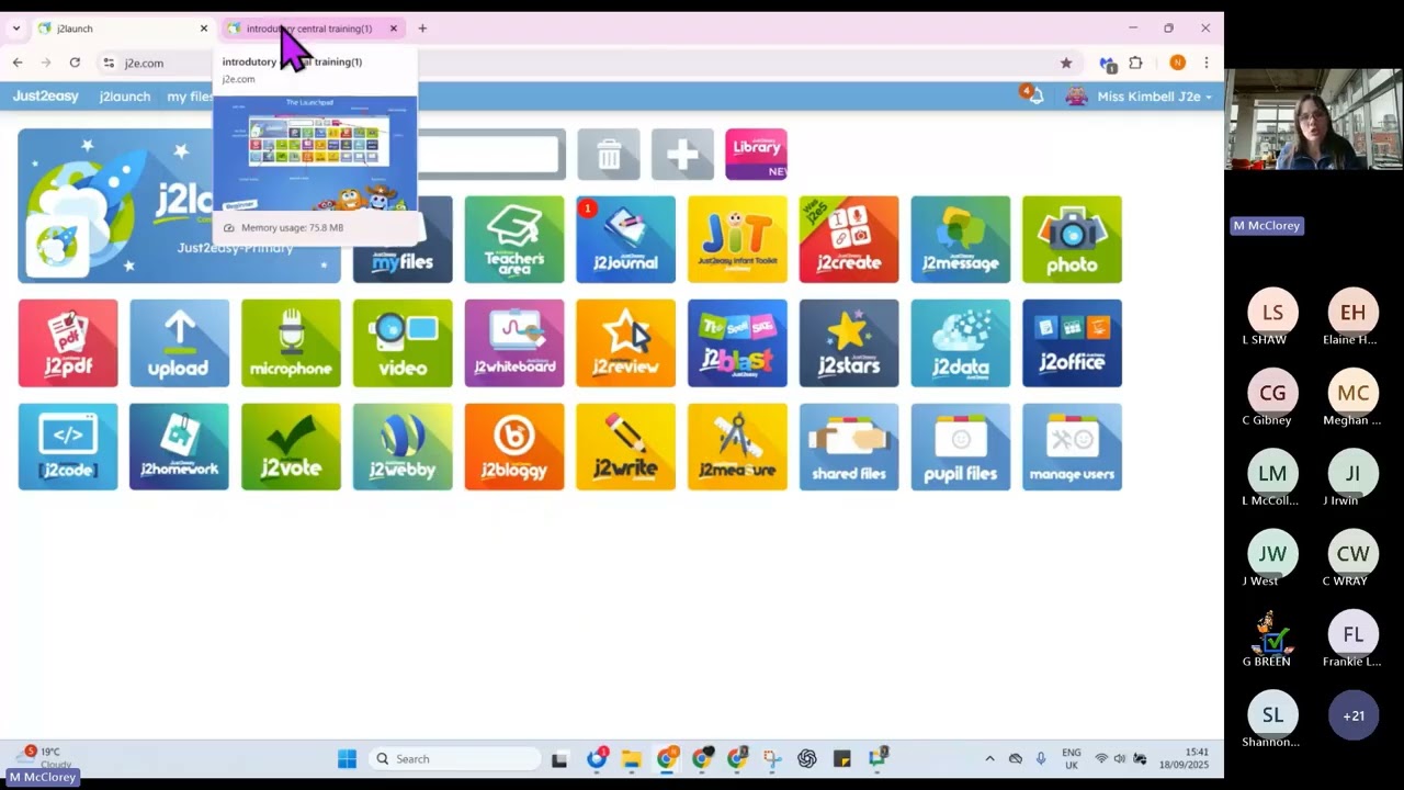 introductory training webinar 2025