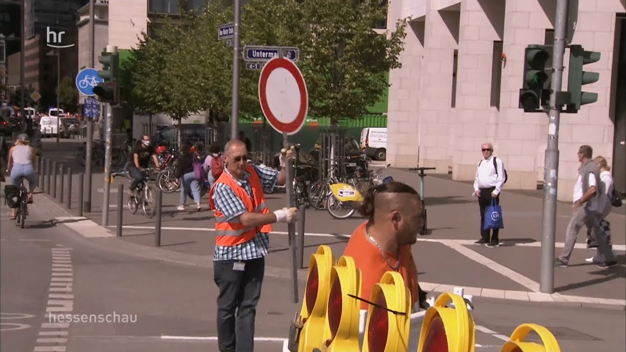Frankfurt: Mainkai-Sperrung aufgehoben | hessenschau