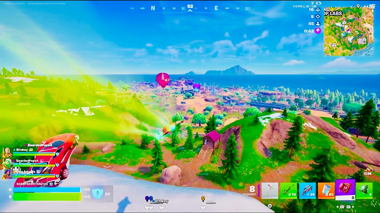 Fortnite Winning in Zerobuild Squads New Season