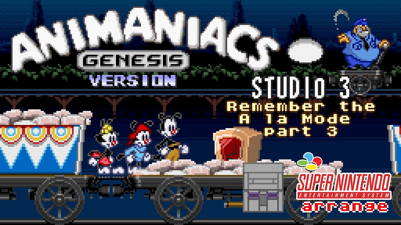 Animaniacs (Sega Genesis) - Studio 3: Remember the À La Mode (part 3) - Super Nintendo arrange
