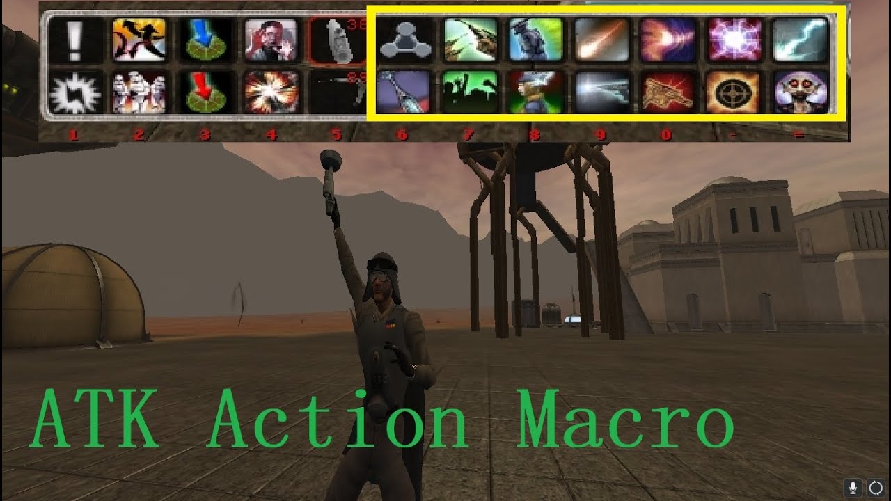 SWG Legends: At the Keyboard Action Bot Macro