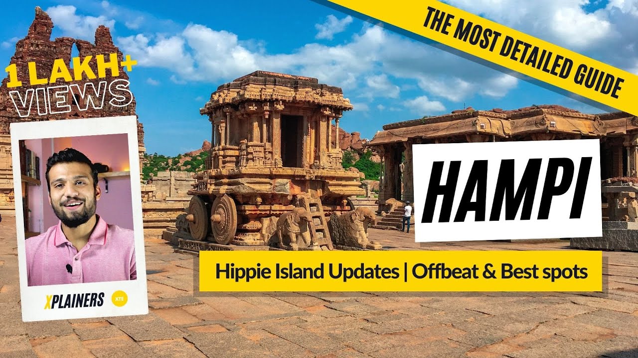 HAMPI GUIDE | Hippie Island | 10 Things to Do | 2 Cafes | 3 Budget Stays | 3 Offbeat Spots & Camping