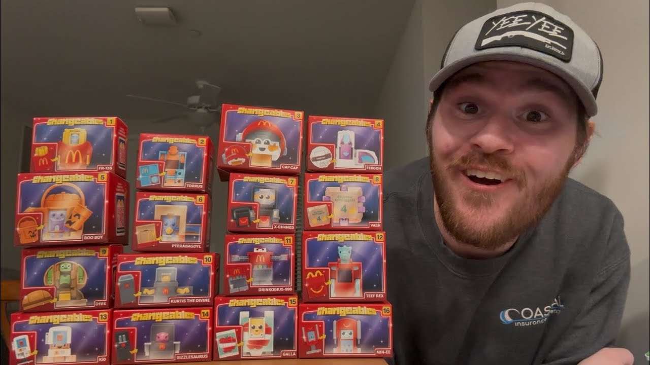 McDonald’s Changeables Full Set Review 