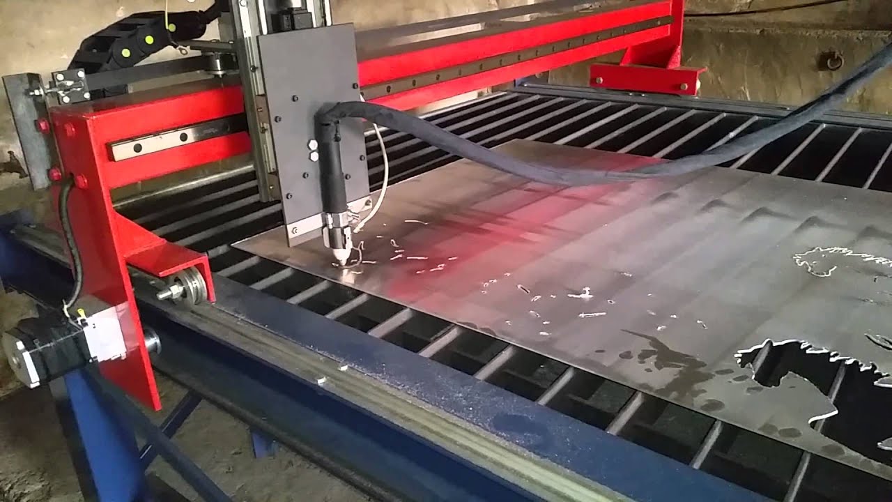 table découpe plasma cnc fait maison
