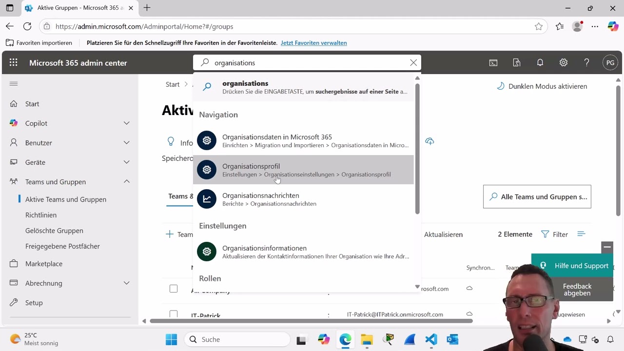 Microsoft 365 Admin Center Designanpassungen (Farbe, Logos etc...)