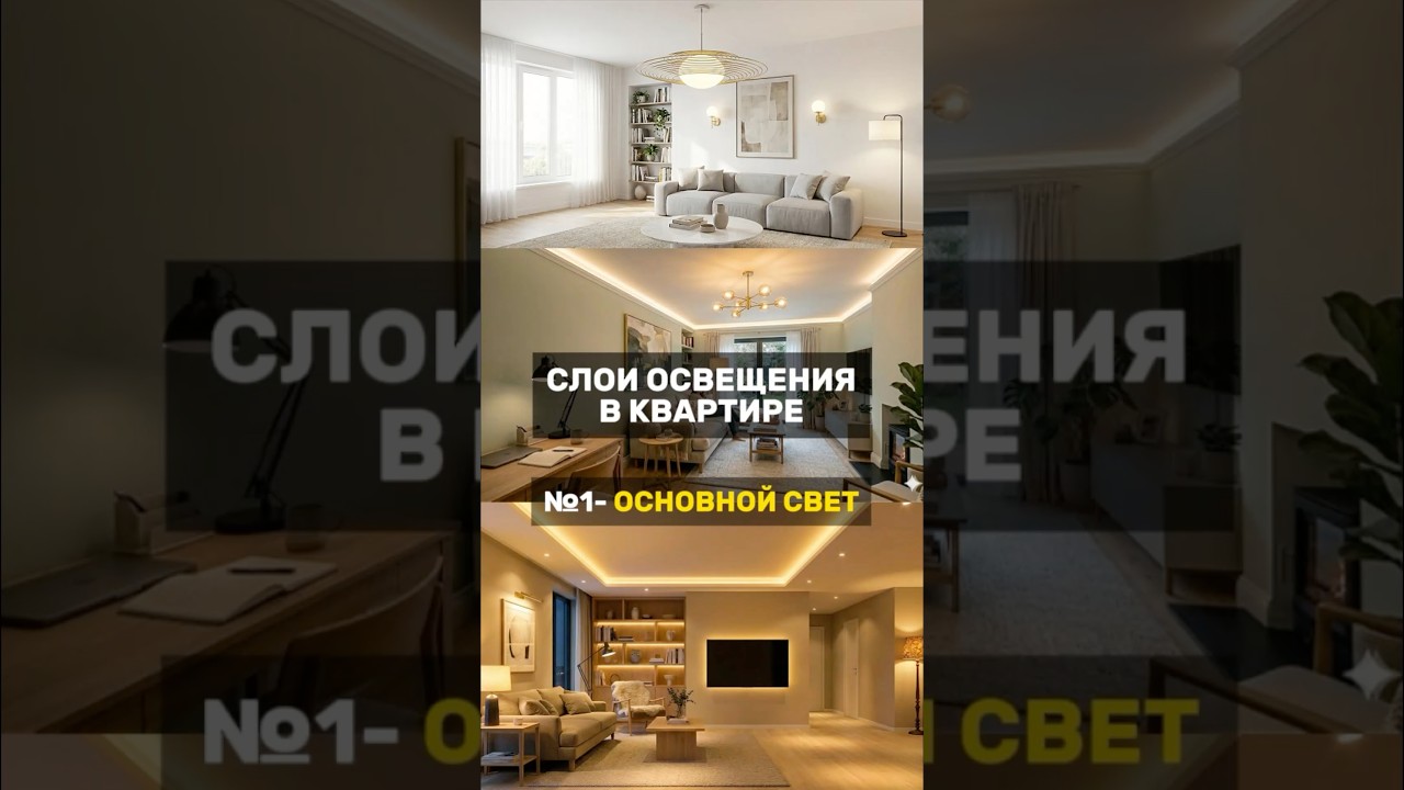 Общий слой света в квартире #1