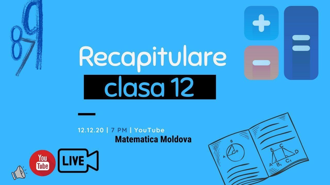 Recapitulare Teza cl. 12: Integrale, Primitive, Aria subgraficului, Prisma, Piramida