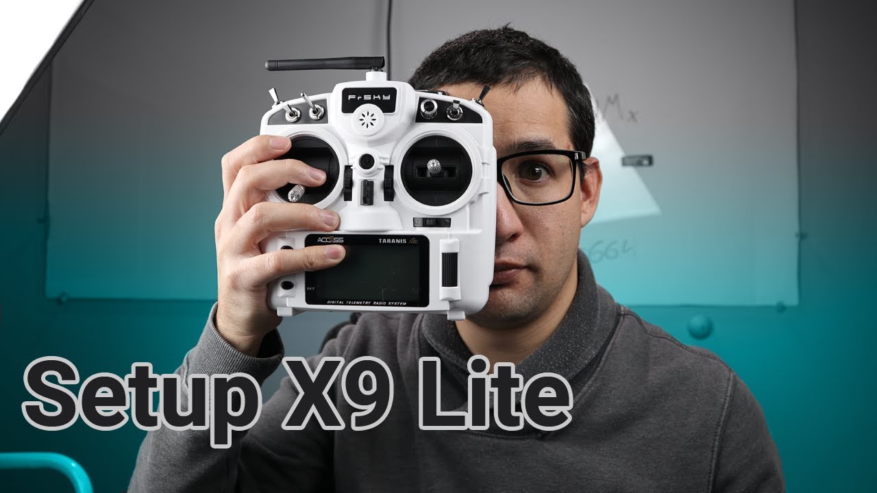 Como configurar el X9 lite de FrSky